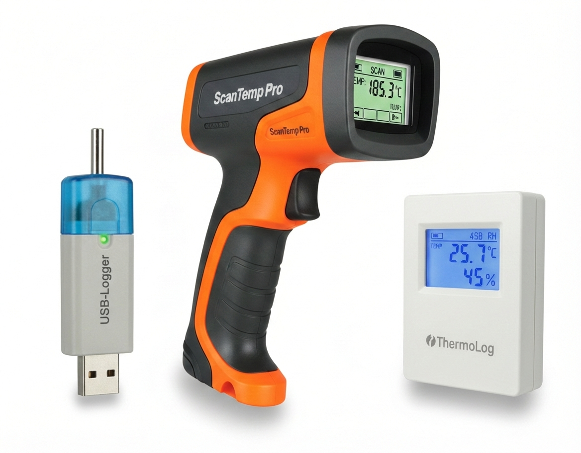 Temperature Sensors & Data Loggers