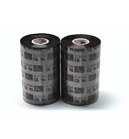 Zebra 2100 High Performance Wax - 110mm x 450m